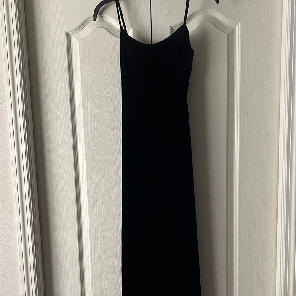 Chic Black Strapless Dress